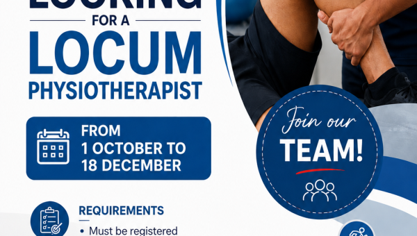 Locum Physiotherapy Position Available
